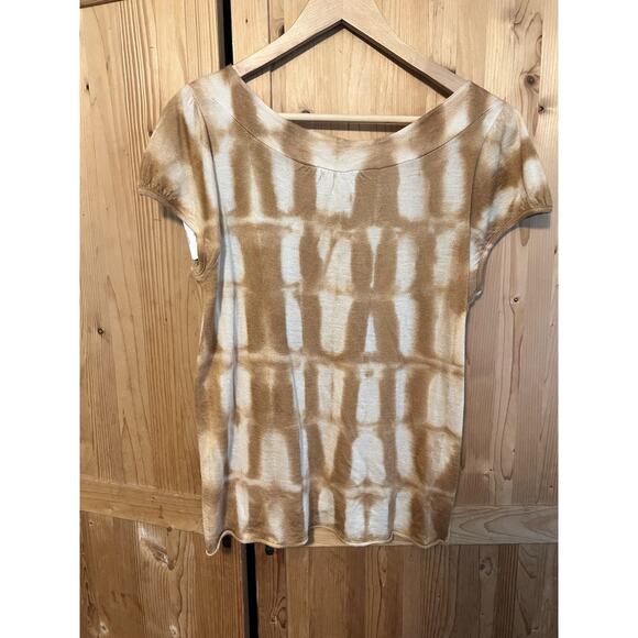 Piazza Sempione Cashmere And Silk Cardigan And T Shirt Set Size L Hand Dyed - Picture 6 of 13